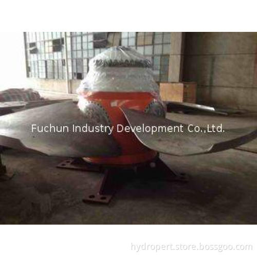 Vertical Kaplan Hydro Turbine 100KW - 30MW For Power Statio